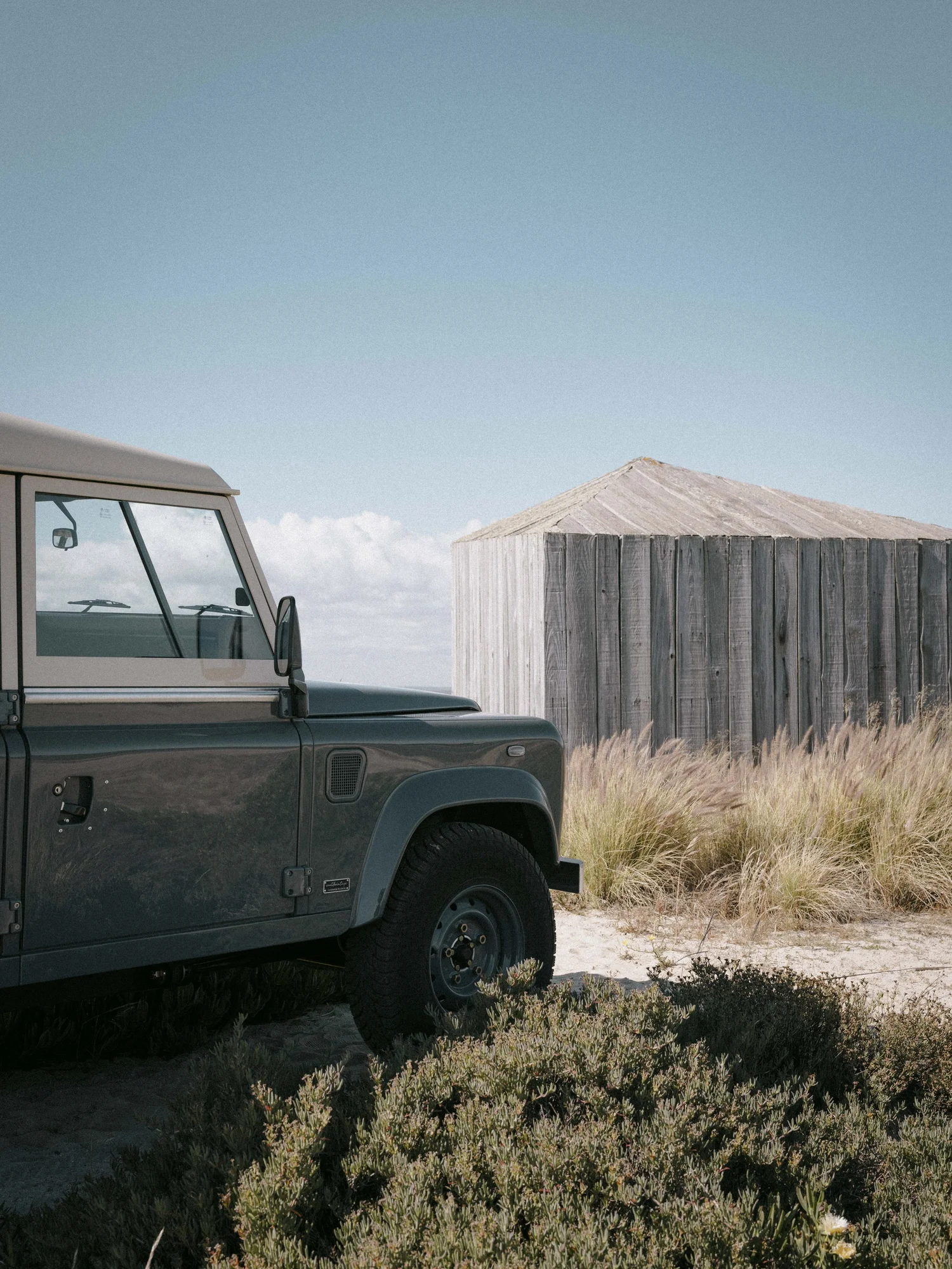 A Coolnvintage Land Rover Defender